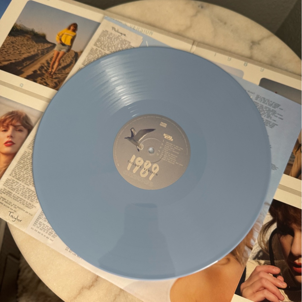 1989 crystal skies blue vinyl (UO)